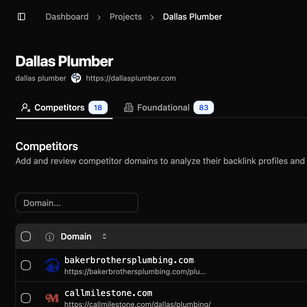Discover True Competitors
